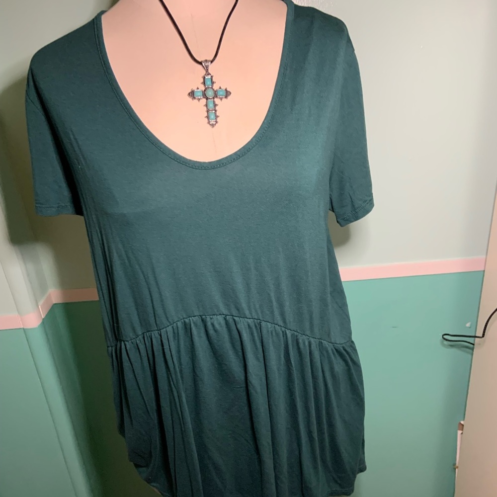 Simply Obsessed Peplum Top NWOT